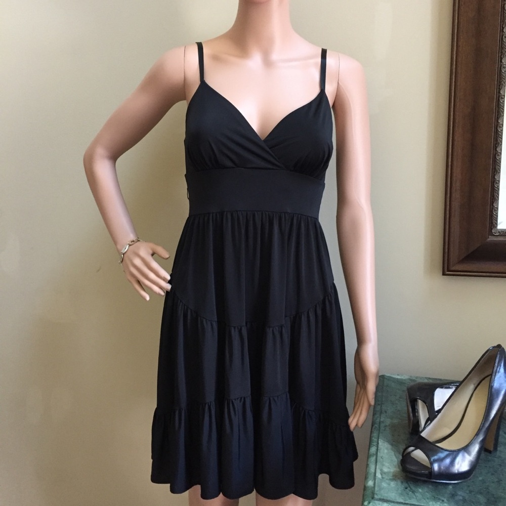 Susie Rose Black Dress, Size 3/5, EUC - Picture 6 of 6
